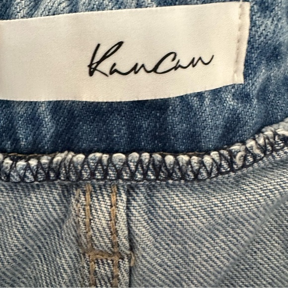 🌟3/$20🌟 KANCAN Denim Shorts Ultra High Waist Paperbag Stlye Size S - Picture 5 of 7
